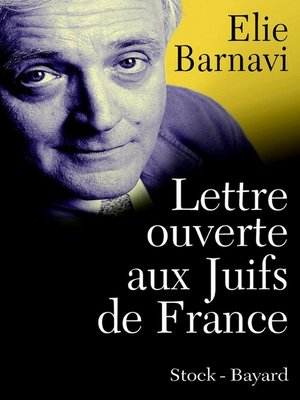 cover image of Lettre ouverte aux Juifs de France